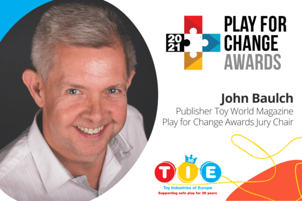 John Baulch, Chair of TIE's #PlayForChangeAwards Jury, on why he’s proud to be part of the Awards